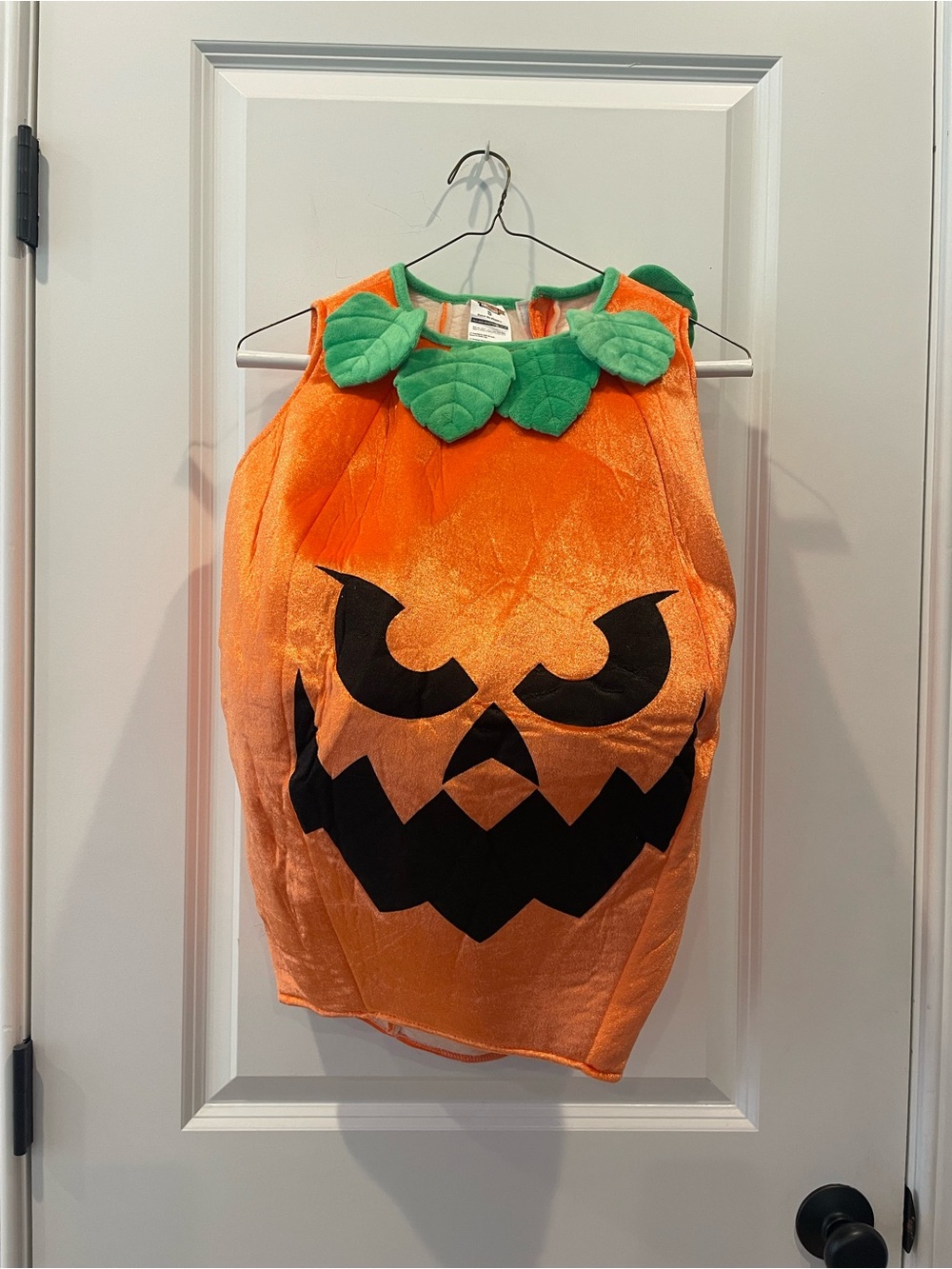 Kids Pumpkin Jack-O'-Lantern Costume - Orange